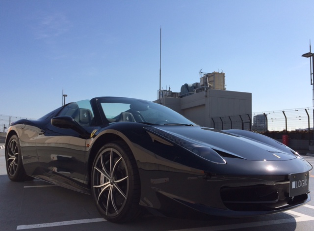 硬派で男らしい人へ -FERRARI 458 Spider F1-