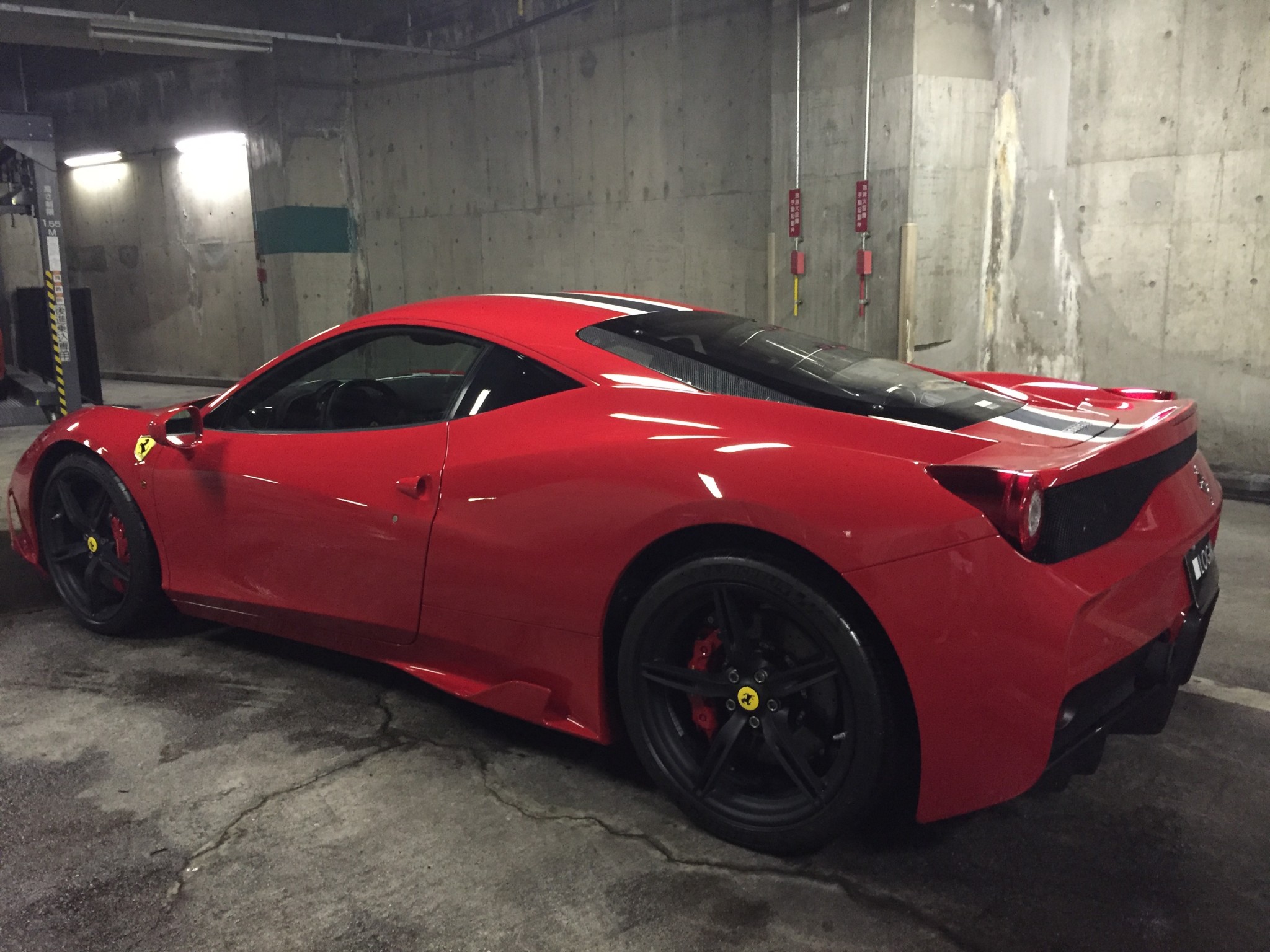 FERRARI 458 Speciale ➤➤➤ Arrival information